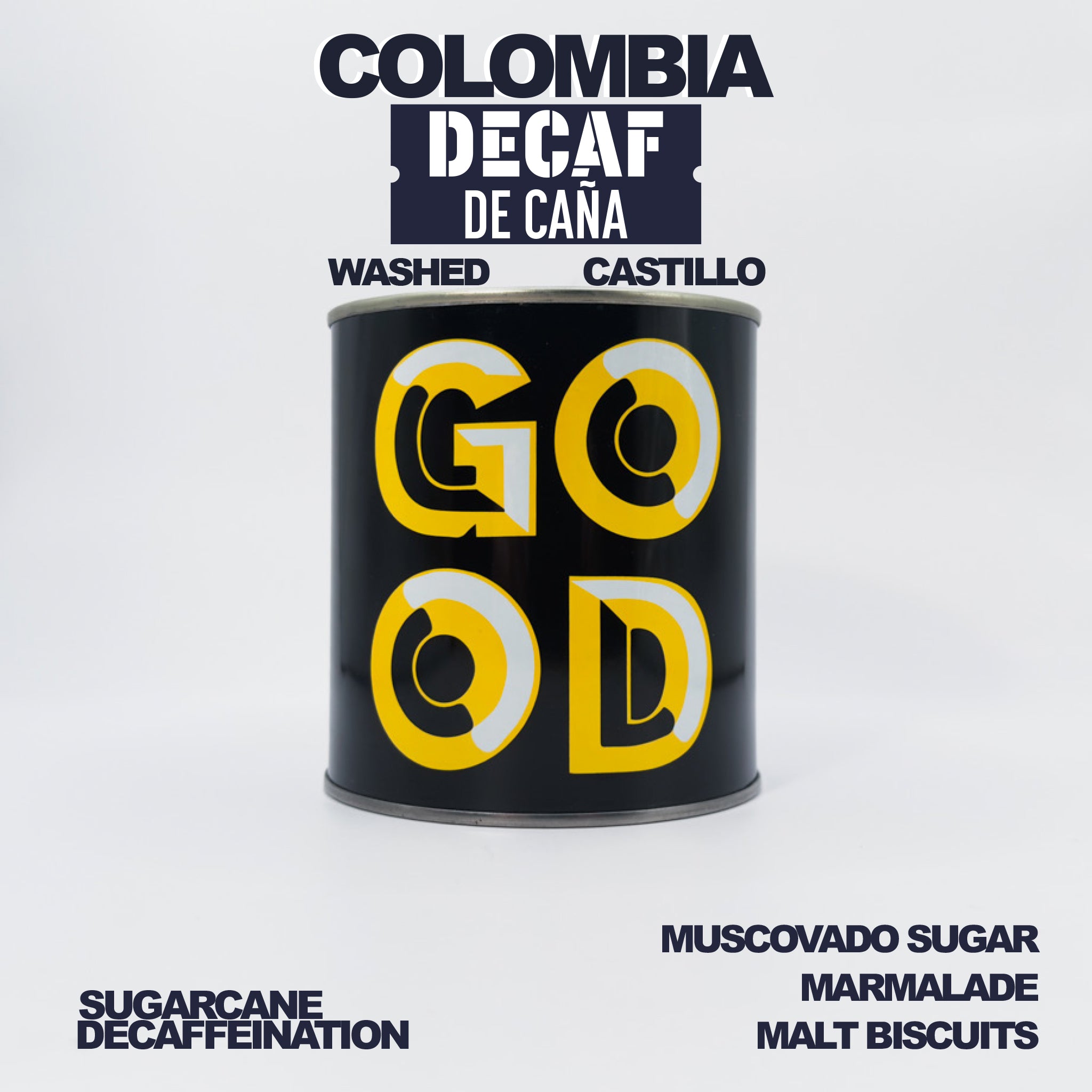 Colombia, Decaf De Cana
